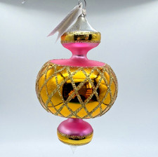 Vintage 1993 Christopher Radko Jumbo Spin Top 7