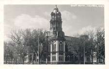 Real Photo of a Court House in Columbus Kansas KS Postcard picture
