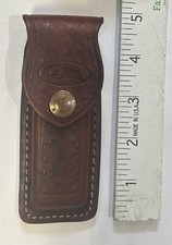 NOS W.R. CASE CUTLERY  LEATHER POCKET KNIFE CASE picture