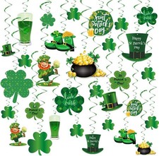 GOER St. Patrick's Day Party Decorations,30 Pcs Irish Patrick’s  picture
