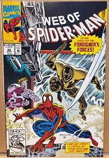 Web of Spider-Man 92 Pulse Whisper Swift Warfare Mackie Saviuk 1992 Marvel Comic picture