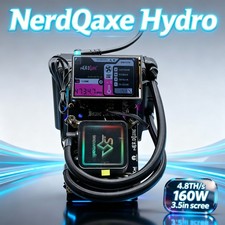 2026 New NerdQaxe++ Hydro 4.8TH/s 3.5in Screen Bitaxe Miner Bitcoin Home Solo picture