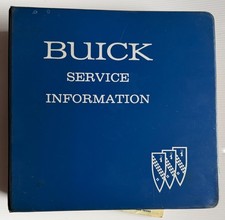 1966 Buick Factory Service Bulletins in Original Binder Riviera-GS 340/400 etc. picture