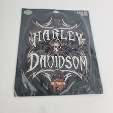 Harley Davidson 2007 Hypnotic  Skull  Bar & Shield  Emblem Patch XL 10