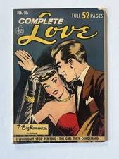 COMPLETE LOVE VOLUME 26 # 6 1952 ACE  Alice Kirpatric Cover picture