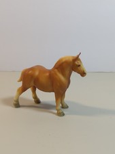 VINTAGE #5055 Breyer Stablemates Chestnut Belgian Draft work Horse 1976-1981 picture