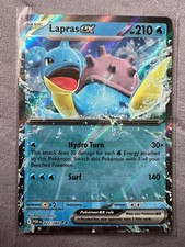 Pokemon Lapras ex 022/088 Double Rare Perfect Order Near Mint TCG Card picture