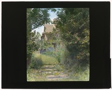 Bryn Mawr PA Willowbank Joseph Coleman Bright House 1919 Pathway Garden picture
