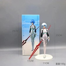 Rei Ayanami EVA Figure with Spear of Longinus Neon Genesis Evangelion Anime Coll picture