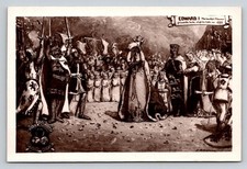 1908 Dover Pageant RPPC Edward I Eleanor of Castile Royal History Postcard picture