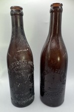 2 Pre-Prohibition Baltimore MD Beer Bottles Monumental Brewing GBS National Co picture