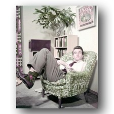 Montgomery Clift Photo 8x10 1950s Actor Relaxing In Armchair Publicity Still picture