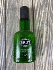 Vintage Brut Splash On Lotion 3.5 Fl Oz Bottle Collectible 25% Full picture