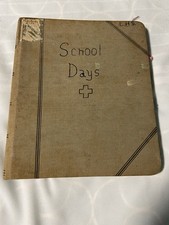 Antique 1923 To 1926 Scrapbook Ernest McQuillan Lawton High School OK Univ/Of WA picture