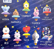 BT21 Mini Figurine Set w/ Boxes full collection picture