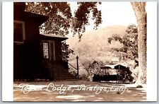 Vtg Saratoga California CA Toyon Lodge RPPC Real Photo Postcard picture