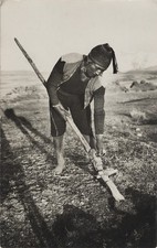 c. 1940's Indigenous Andean Farmer, Peru RPPC by Martin Chambi Jiménez picture
