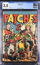 PATCHES #1 CGC 3.5 CLASSIC L.B. COLE COVER 1945 RURAL HOME SCARCE picture