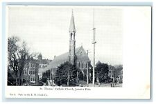 c1905 St. Thomas Catholic Church, Jamaica Plain, Massachusetts MA Postcard picture