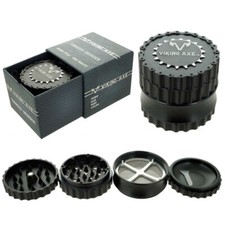 New Design Aluminum Chain Tobacco Grinder 2.5