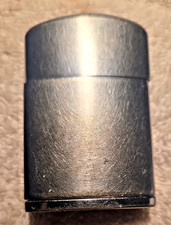 Vintage Ronson Windlite Lighter Brushed Chrome Flip Top Windproof VETERAN OWNED picture