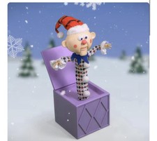 3 FT ANIMATED CHARLIE IN A BOX FROM RUDOLPH THE RED NOSED REINDEER OUTDOOR DECOR picture