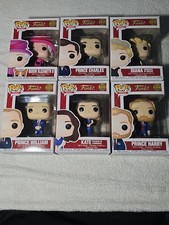 Funko Pop Royal Family Original Set of 6 Queen Elizabeth II. Princess Diana Kate picture