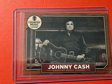johnny cash Country Music Legend Trading Card Sponsored by the Grand ole Opry picture