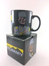 Vtg. 1990 THE MUMMY Ceramic Coffee Mug- Halloween picture