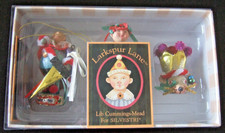 RARE LARKSPUR LANE LIB CUMMINGS-MEAD SILVESTRI MOUSE KING & CLARA MINIATURES picture