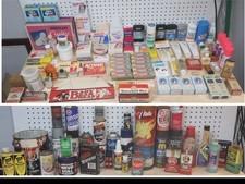 Vintage New & Used Car Auto Advertising Tins Props Box - $4.99 Each Your Choice picture
