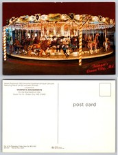 Continental Trimpers Carousel Ocean City MD Postcard picture
