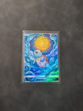 Stained Glass Style Squirtle Holographic Display Card picture