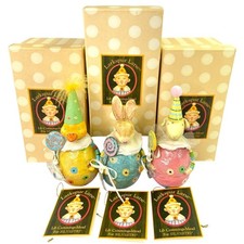 Larkspur Lane Jelly Bean Holders Rosemary Lambert Quackers Silvestri Easter Box picture