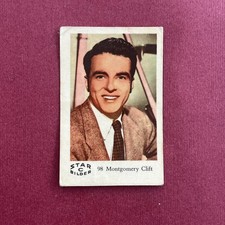 Montgomery Clift 1962 Dutch Gum Star Bilder C #98 Trading Card picture