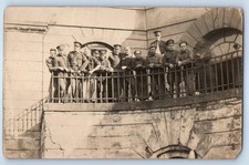 c1910's US Army Soldier Ship WWI RPPC Photo Posted Antique Postcard picture
