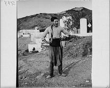 Photo:Europe 1930s Man in Village Landscape Travel Views of Europe picture