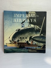 1933 IMPERIAL AIRWAYS ORIGINAL FLYING BOAT SALES BROCHURE / POSTER  Cutaway picture