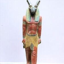 RARE ANCIENT EGYPTIAN ANTIQUES Stone Statue Large Of God Seth Pharaonic Egypt BC picture