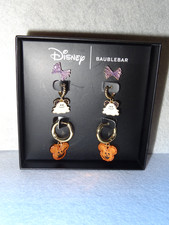 Disney Baublebar Halloween Boxed Set Three Pair of Earrings picture