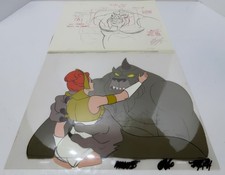 Original He-Man Teela Production Cels & Original Drawing Filmation Art picture