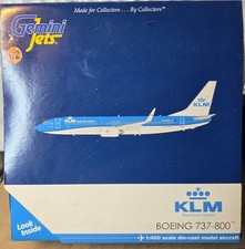 GEMINI JETS KLM - GJKLM1998 - 737-700W - 1:400 SCALE DIECAST METAL MODEL - NIB.. picture