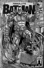 Absolute Batman Pre-sale Metal Black & White Variant Exclusive David Ryan picture
