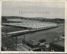1952 Press Photo The completed Mystic Pier No. 1 at Charlestown in Boston picture