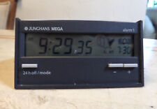 Junghans Gray Mega Atomic Clock Desktop with Alarm picture