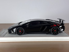 Dino Model DM 1/18 Lamborghini Aventador LP750 SV Nero Aldebaran Limited 30 picture