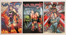 VAMPI Limited Ashcan LOT 2000 Harris/VAMPIRELLA Dark Angel Rising4 #1 Underworld picture