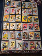1991 DC Comics Card Set 175/180 Binder Pages Only 5 Missing Mint 1 Owner picture