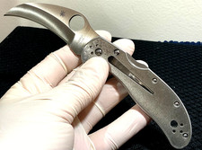 Spyderco Harpy Clipit (C08P) VG-10 Blade Stainless Steel Handle Folding Knife picture