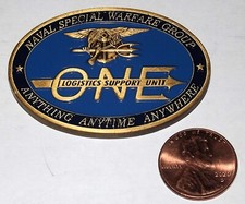Challenge Coin - US Navy - Naval Special Warfare Group - Logistics Support Unit picture